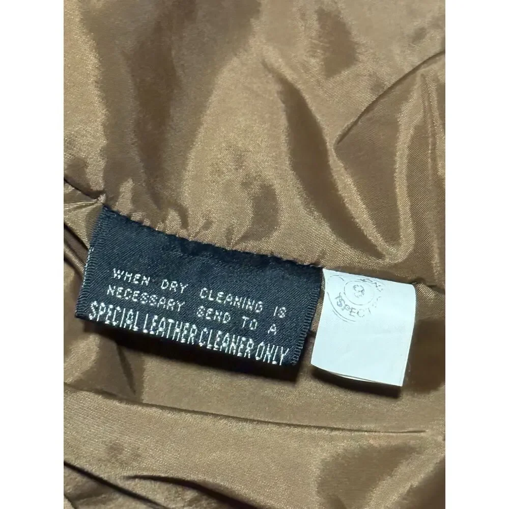 Wilson's Leather Adventure Bound Vintage 80s Bomber Jacket XS Brown Suede EUC - Picture 6 of 14